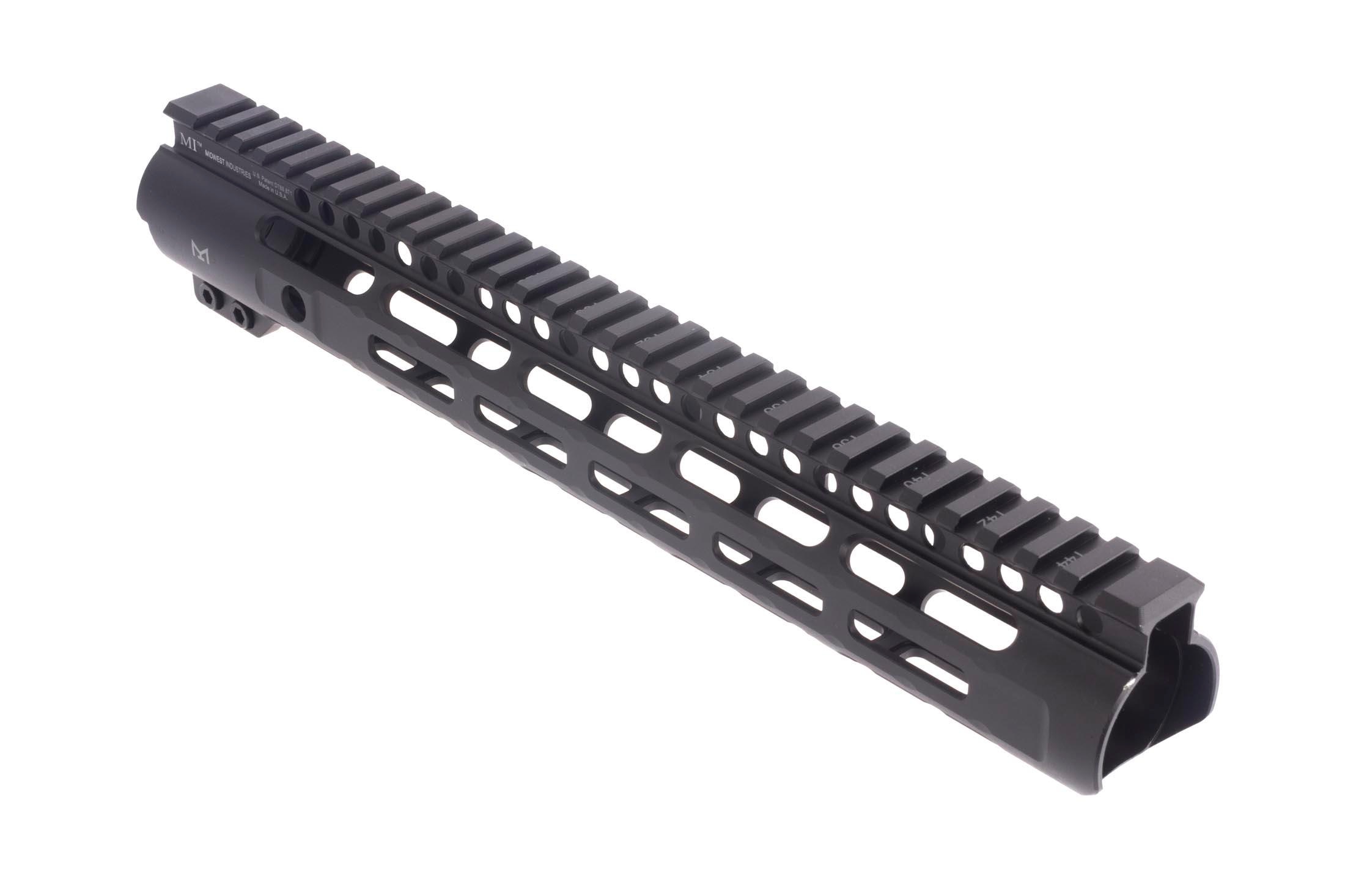 Midwest Industries Free Float AR-15 Handguard M-LOK - Slim Line - 12.625"